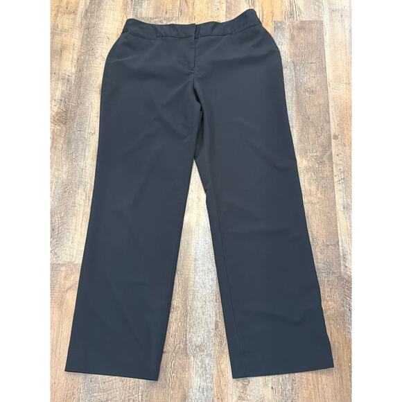 Liz Claiborne  Black Audra Classic Career pant SZ 12 - Picture 1 of 10